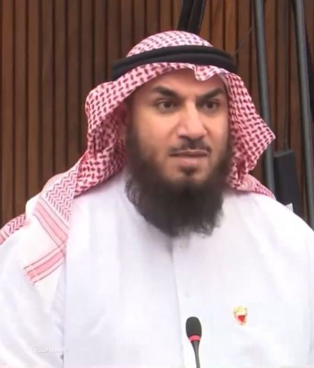 MP Al-Husseini speaking during a Parliament session on April 30, 2024
